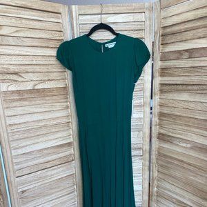Emerald Backless Reformation Dress
